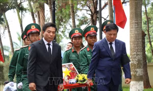 Đưa 27 liệt sĩ quân tình nguyện, chuyên gia Việt Nam về với 'đất mẹ'