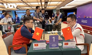 ASIAD 2023: Lê Tuấn Minh trượt huy chương cờ nhanh cá nhân nam