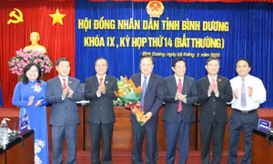 Bầu bổ sung Phó Chủ tịch Hội đồng nhân dân tỉnh Bình Dương