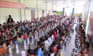 Học bán trú ở vùng cao Sông Mã, Sơn La