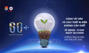 Nhiều hoạt động hưởng ứng Chiến dịch Giờ Trái đất 2020