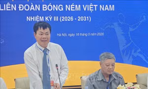Ông Hứa Xuân Sinh được bầu làm Chủ tịch Liên đoàn Bóng ném Việt Nam nhiệm kỳ III