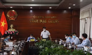 Hỗ trợ công tác phòng, chống dịch COVID-19 tại Hậu Giang