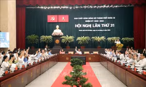 Bế mạc Hội nghị Ban Chấp hành Đảng bộ Thành phố Hồ Chí Minh lần thứ 31