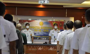 Việt Nam và Indonesia lần đầu luyện tập hải quân song phương