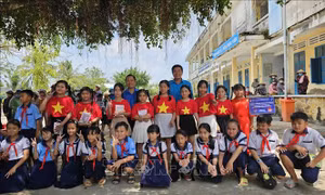 Các tổ chức quốc tế xây dựng nhiều công trình thiện nguyện tại Bến Tre