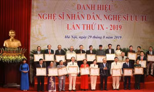Xúc động, vinh dự, tự hào khi được vinh danh Nghệ sỹ Nhân dân, Nghệ sỹ Ưu tú