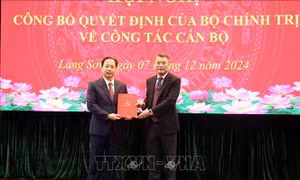 Chuẩn y ông Hoàng Văn Nghiệm giữ chức Bí thư Tỉnh ủy Lạng Sơn