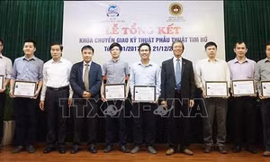 Bệnh viện Trung ương Huế chuyển giao thành công kỹ thuật phẫu thuật tim hở cho Bệnh viện Quân y 103