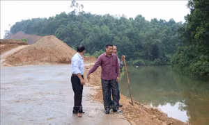 Nguy cơ hơn 6 ha ruộng phải bỏ hoang do hồ thủy lợi bị san lấp