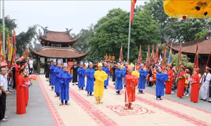 Thành kính Lễ giỗ Đức Quốc Tổ Lạc Long Quân và dâng hương Tổ Mẫu Âu Cơ