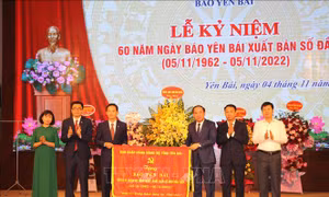 Kỷ niệm 60 năm Ngày Báo Yên Bái xuất bản số đầu tiên