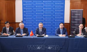 Tổng Bí thư, Chủ tịch nước Tô Lâm tiếp các chuyên gia, học giả tại Đại học Columbia