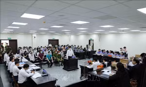 Đại diện VKS khẳng định thuốc trong vụ án không rõ nguồn gốc, xuất xứ và giả nhãn mác Health 2000