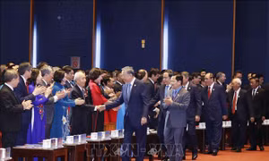 Tổng Bí thư, Chủ tịch nước Tô Lâm và các lãnh đạo Đảng, Nhà nước dự Phiên trọng thể Đại hội XIV Công đoàn Việt Nam