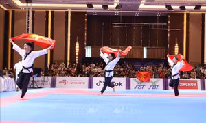 SEA Games 32: Taekwondo tiếp tục giành HCV cho thể thao Việt Nam