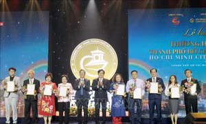 Lễ trao giải 'Thương hiệu Vàng' TP Hồ Chí Minh lần 3 năm 2022