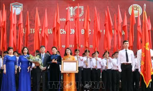 Chủ tịch Quốc hội dự Lễ kỷ niệm 110 năm Trường Bưởi - Chu Văn An