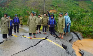 Huế khắc phục sạt lở tại xã Khe Tre, đảm bảo an toàn cho người dân