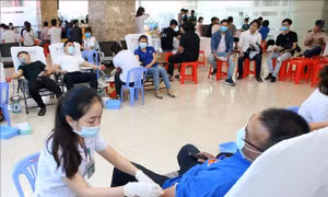 Hội Chữ thập đỏ Việt Nam vận động hiến máu an toàn trong đại dịch COVID-19