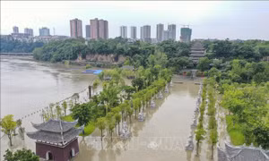 Trung Quốc tăng cường chống lũ trên sông Trường Giang