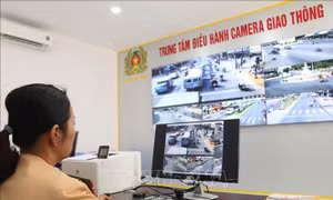 An Giang xử lý vi phạm giao thông qua camera giám sát