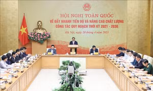 Thủ tướng: Người đứng đầu Bộ, ngành, địa phương phối hợp đẩy nhanh tiến độ, nâng cao chất lượng công tác quy hoạch