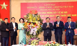 Chúc mừng các Thầy thuốc Thủ đô