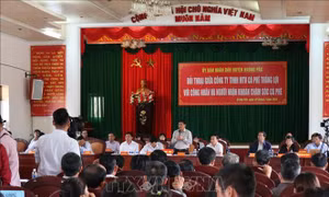 Đối thoại với công nhân và người nhận khoán trồng cà phê ở Đắk Lắk