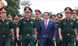 Thủ tướng Phạm Minh Chính thăm và làm việc tại Binh đoàn 12