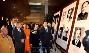 Triển lãm các hình ảnh của Mặt trận Tổ quốc Việt Nam nhiệm kỳ 2014 - 2019