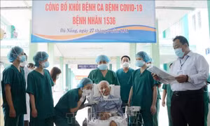 Bệnh viện Phổi Đà Nẵng công bố khỏi COVID-19 cho bệnh nhân 1536