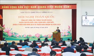 Gắn nội dung thông tin đối ngoại với hoạt động tuyên truyền các sự kiện quan trọng của đất nước