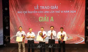 Vinh danh các tác phẩm báo chí xuất sắc