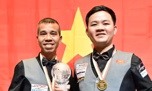 Tuyển billiard Việt Nam tạo lịch sử giành chức vô địch thế giới