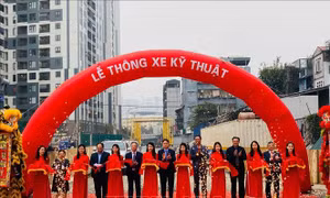 Thông xe kỹ thuật con đường giải tỏa áp lực cho đường vành đai 2 Thủ đô