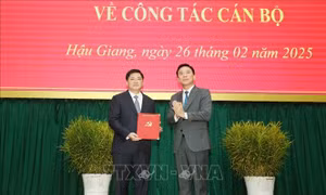 Ông Nguyễn Tuấn Anh giữ chức Phó Bí thư Thường trực Tỉnh ủy Hậu Giang