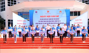 Tuổi trẻ Hải Dương ra quân Chiến dịch thanh niên tình nguyện