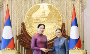Việt Nam - Lào tăng cường hợp tác giữa hai Hội Liên hiệp Phụ nữ