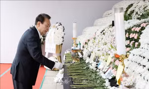 Hàn Quốc lập trung tâm hỗ trợ gia đình các nạn nhân vụ giẫm đạp ở Seoul