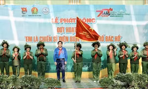 Thiếu nhi TP Hồ Chí Minh hướng đến kỷ niệm 70 năm chiến thắng Điện Biên Phủ