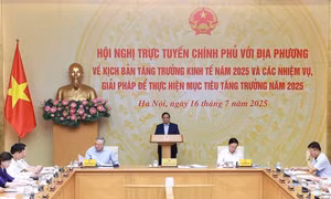 Thủ tướng chủ trì Hội nghị Chính phủ với địa phương về tăng trưởng kinh tế năm 2025