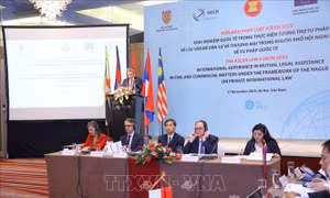 ASEAN thúc đấy hợp tác về tương trợ pháp lý hình sự 