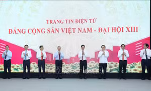 Khai trương Trang tin điện tử 'Đảng Cộng sản Việt Nam - Đại hội XIII'