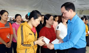 Tiếp tục hỗ trợ đoàn viên, người lao động giãn việc, mất việc