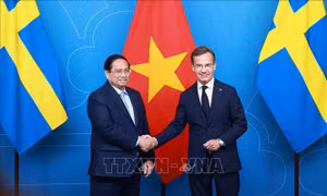 Thủ tướng Phạm Minh Chính hội đàm với Thủ tướng Thụy Điển