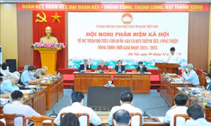Xây dựng tiêu chí công nhận nông thôn mới khách quan, sát thực tiễn