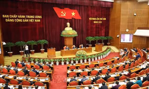 Ngày làm việc thứ nhất Hội nghị Trung ương 9 khóa XIII