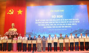 Quảng Ninh công bố xếp hạng các chỉ số của các cơ quan, đơn vị, địa phương năm 2023