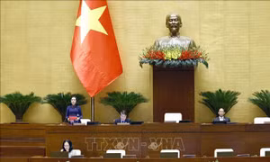 Quốc hội thảo luận về dự án Luật Dữ liệu